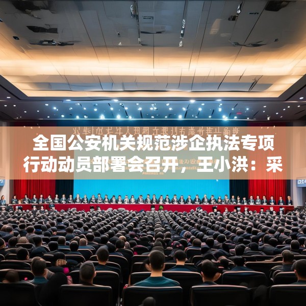 全国公安机关规范涉企执法专项行动动员部署会召开，王小洪：采取更具针对性、更有实效性的措施