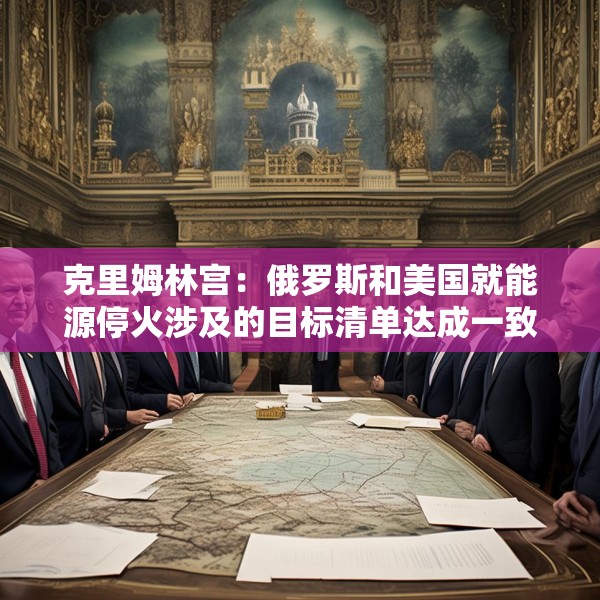 克里姆林宫：俄罗斯和美国就能源停火涉及的目标清单达成一致