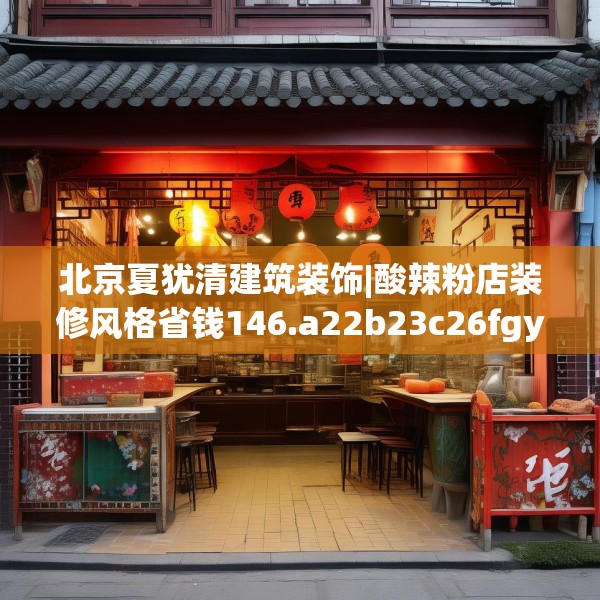 北京夏犹清建筑装饰|酸辣粉店装修风格省钱146.a22b23c26fgy.3376683