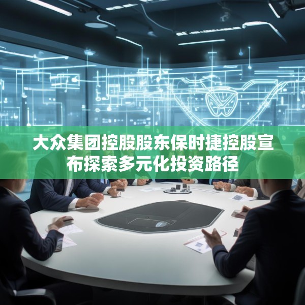 大众集团控股股东保时捷控股宣布探索多元化投资路径