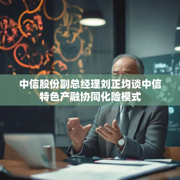 中信股份副总经理刘正均谈中信特色产融协同化险模式