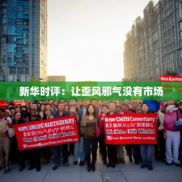 新华时评：让歪风邪气没有市场