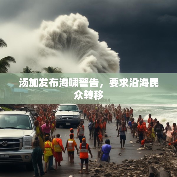 汤加发布海啸警告，要求沿海民众转移