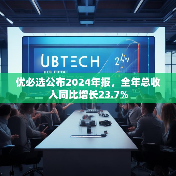 优必选公布2024年报，全年总收入同比增长23.7%