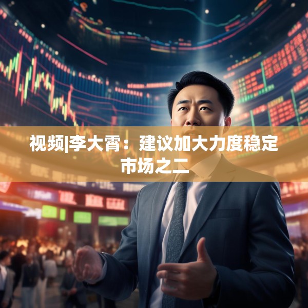视频|李大霄：建议加大力度稳定市场之二