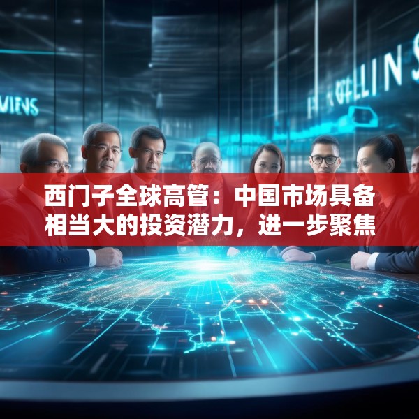 西门子全球高管：中国市场具备相当大的投资潜力，进一步聚焦中国需求