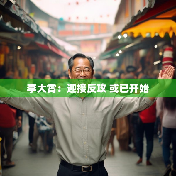 李大霄：迎接反攻 或已开始