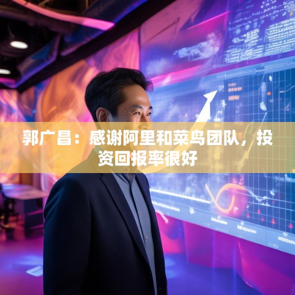 郭广昌：感谢阿里和菜鸟团队，投资回报率很好