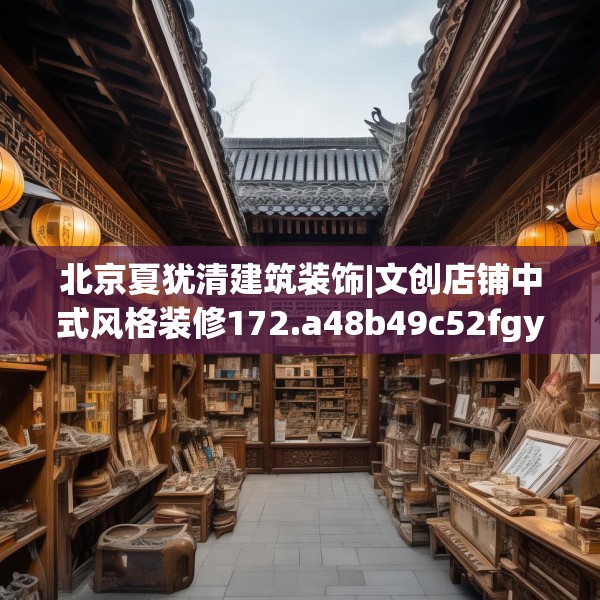 北京夏犹清建筑装饰|文创店铺中式风格装修172.a48b49c52fgy.59sdA