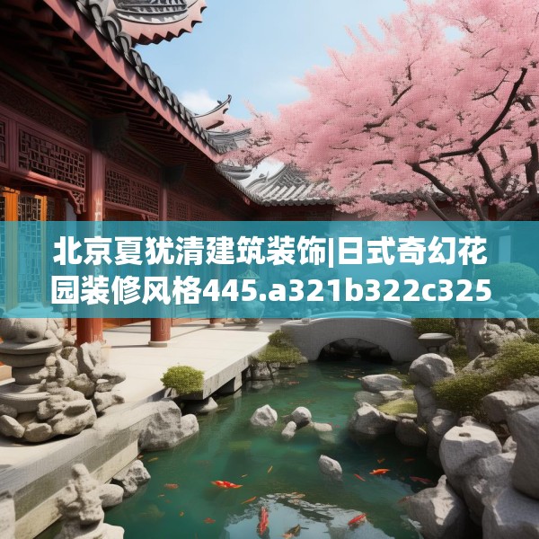北京夏犹清建筑装饰|日式奇幻花园装修风格445.a321b322c325fgy.332poiy