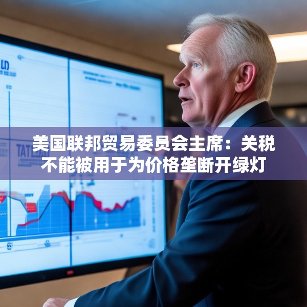 美国联邦贸易委员会主席：关税不能被用于为价格垄断开绿灯