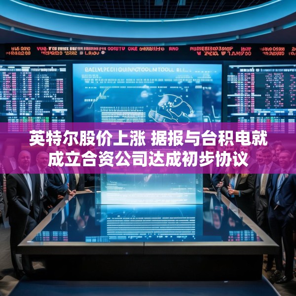 英特尔股价上涨 据报与台积电就成立合资公司达成初步协议