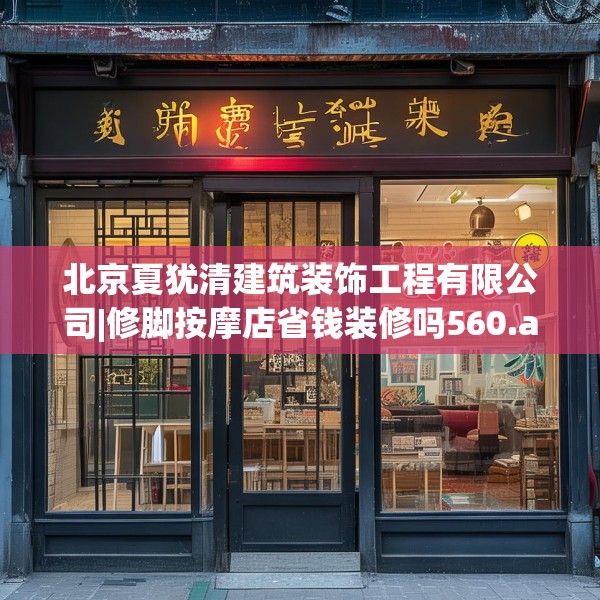 北京夏犹清建筑装饰工程有限公司|修脚按摩店省钱装修吗560.a436b437c440fgy.44776660