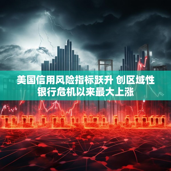美国信用风险指标跃升 创区域性银行危机以来最大上涨