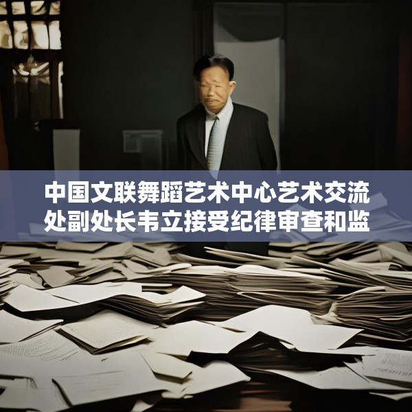 中国文联舞蹈艺术中心艺术交流处副处长韦立接受纪律审查和监察调查