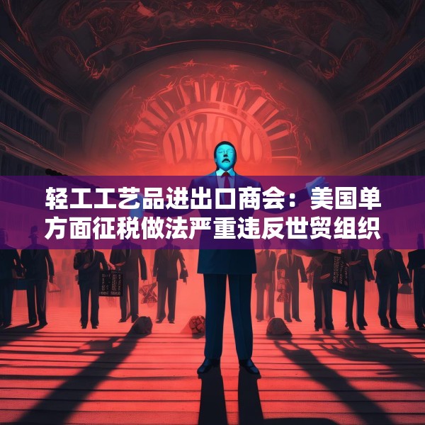 轻工工艺品进出口商会：美国单方面征税做法严重违反世贸组织规则