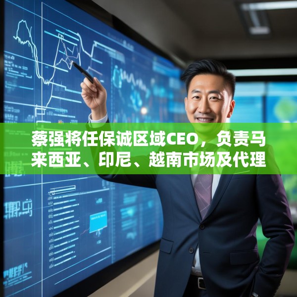 蔡强将任保诚区域CEO，负责马来西亚、印尼、越南市场及代理人渠道