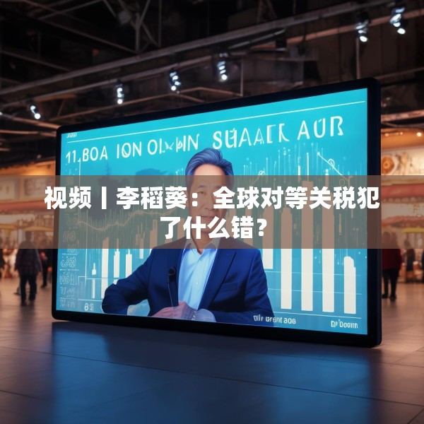 视频丨李稻葵：全球对等关税犯了什么错？