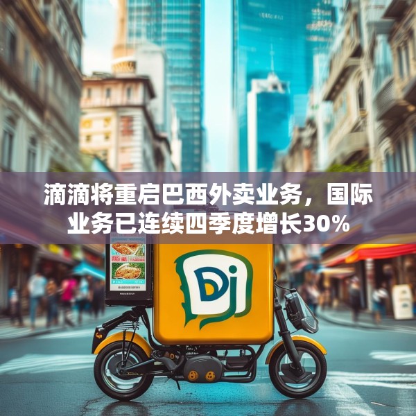 滴滴将重启巴西外卖业务，国际业务已连续四季度增长30%