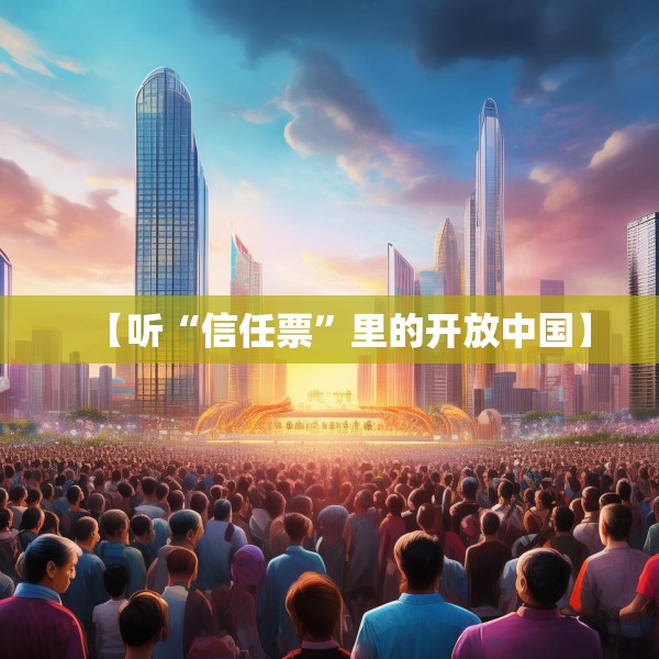 【听“信任票”里的开放中国】