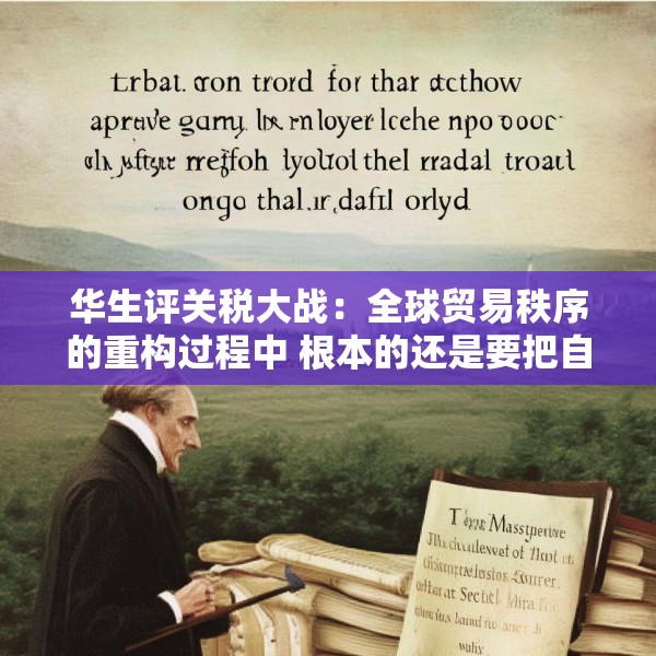 华生评关税大战：全球贸易秩序的重构过程中 根本的还是要把自己的事情做好