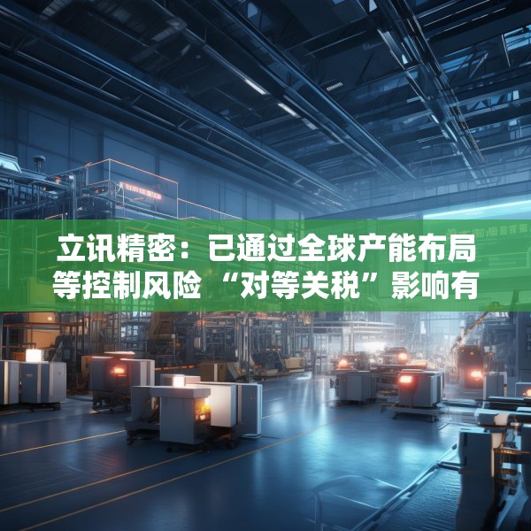 立讯精密：已通过全球产能布局等控制风险 “对等关税”影响有限