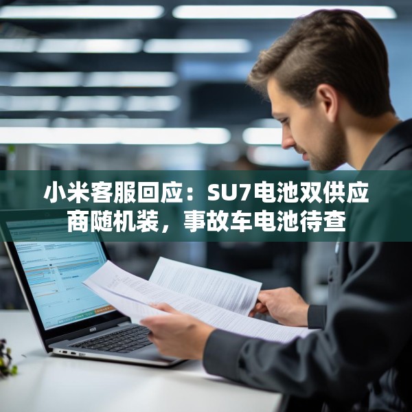 小米客服回应：SU7电池双供应商随机装，事故车电池待查