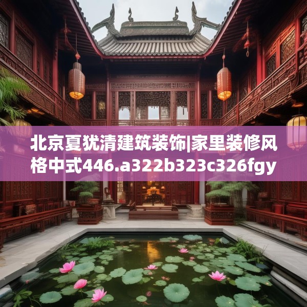 北京夏犹清建筑装饰|家里装修风格中式446.a322b323c326fgy.333xczxv