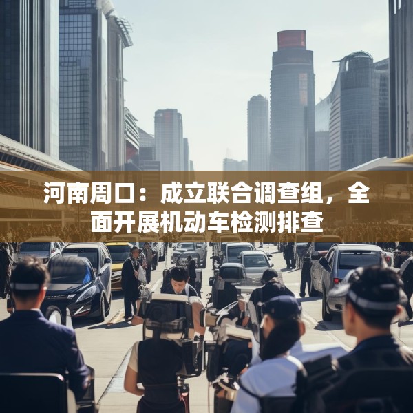 河南周口：成立联合调查组，全面开展机动车检测排查