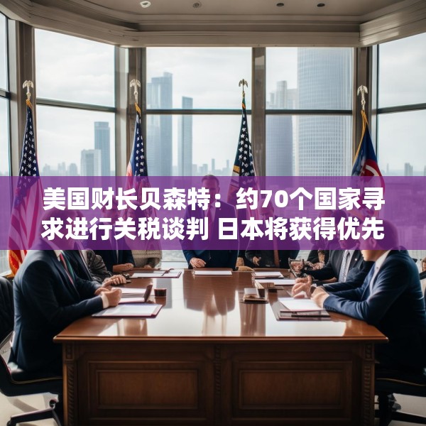 美国财长贝森特：约70个国家寻求进行关税谈判 日本将获得优先待遇