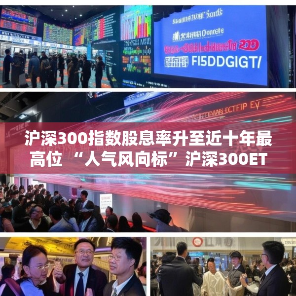 沪深300指数股息率升至近十年最高位 “人气风向标”沪深300ETF（510300）单日净流入175亿元