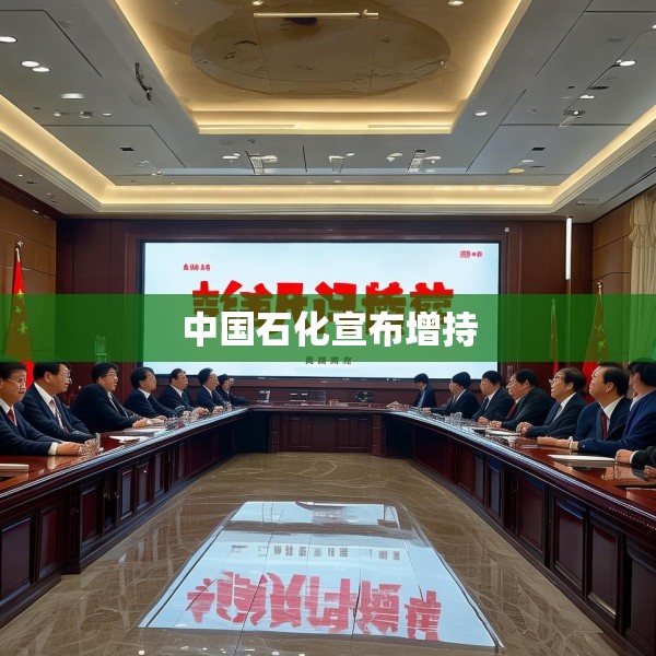 中国石化宣布增持