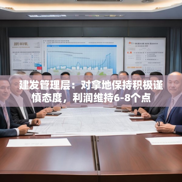 建发管理层：对拿地保持积极谨慎态度，利润维持6-8个点
