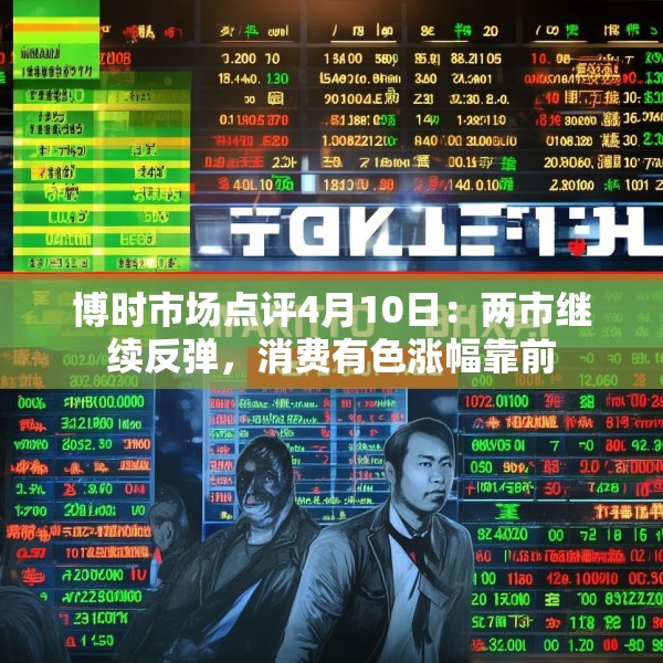 博时市场点评4月10日：两市继续反弹，消费有色涨幅靠前