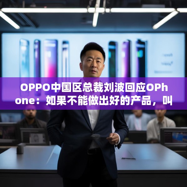 OPPO中国区总裁刘波回应OPhone：如果不能做出好的产品，叫什么都没有用