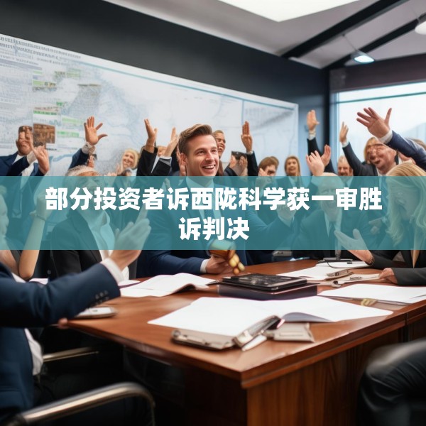 部分投资者诉西陇科学获一审胜诉判决