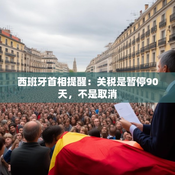 西班牙首相提醒：关税是暂停90天，不是取消
