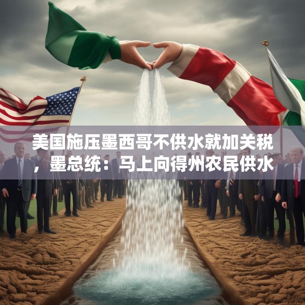 美国施压墨西哥不供水就加关税，墨总统：马上向得州农民供水