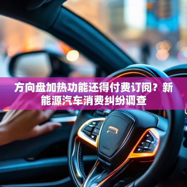 方向盘加热功能还得付费订阅？新能源汽车消费纠纷调查