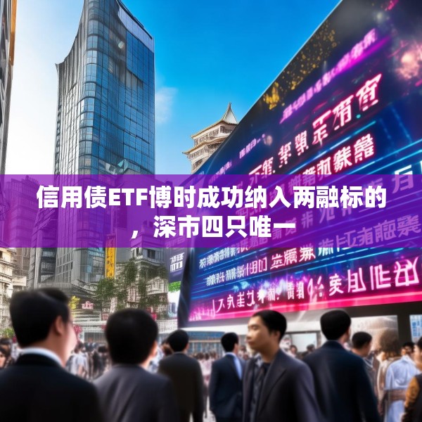 信用债ETF博时成功纳入两融标的，深市四只唯一