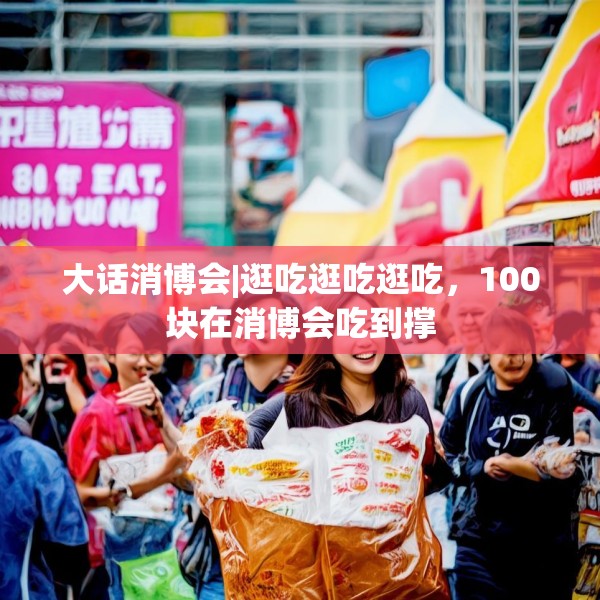 大话消博会|逛吃逛吃逛吃，100块在消博会吃到撑