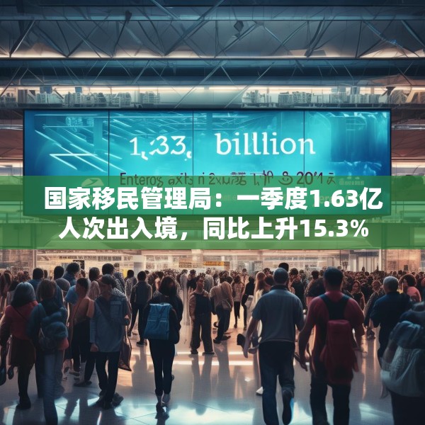 国家移民管理局：一季度1.63亿人次出入境，同比上升15.3%