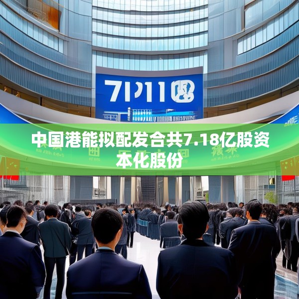 中国港能拟配发合共7.18亿股资本化股份