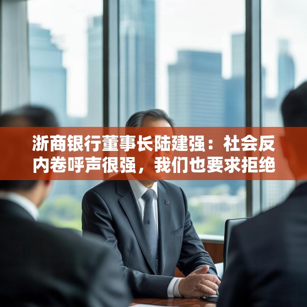 浙商银行董事长陆建强：社会反内卷呼声很强，我们也要求拒绝无效加班
