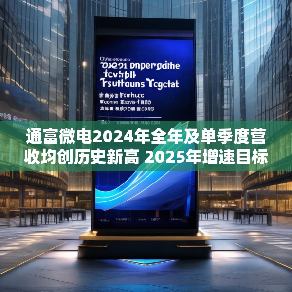 通富微电2024年全年及单季度营收均创历史新高 2025年增速目标高于行业预期