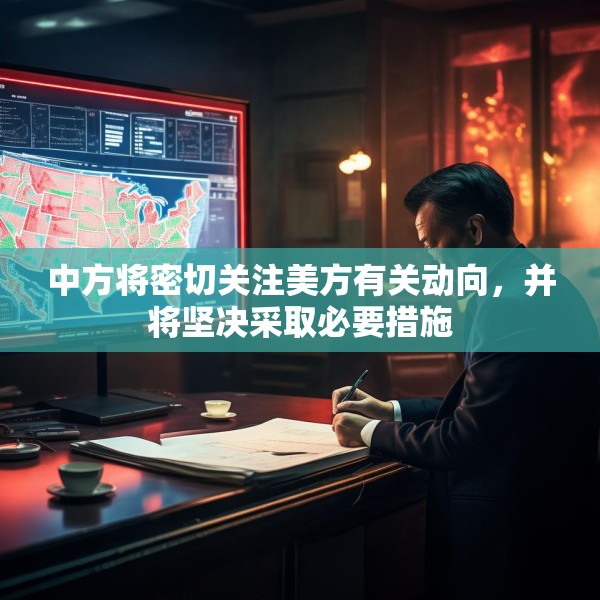 中方将密切关注美方有关动向，并将坚决采取必要措施