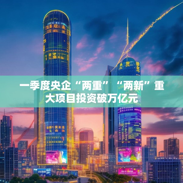 一季度央企“两重”“两新”重大项目投资破万亿元