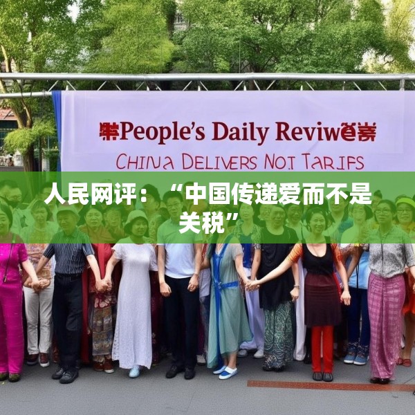 人民网评：“中国传递爱而不是关税”