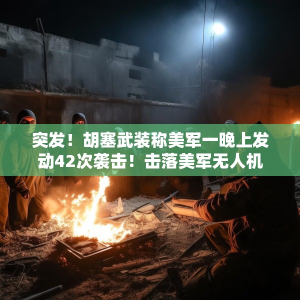 突发！胡塞武装称美军一晚上发动42次袭击！击落美军无人机