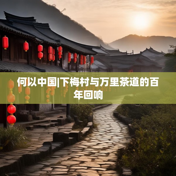何以中国|下梅村与万里茶道的百年回响